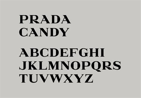 prada candy typeface|free Prada font generator.